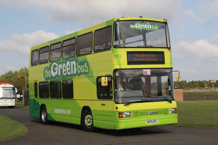 Green Bus Optare Spectra 201